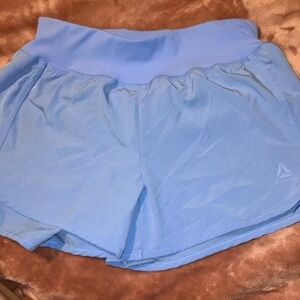 Reebok Women's Blue Athletic Shorts